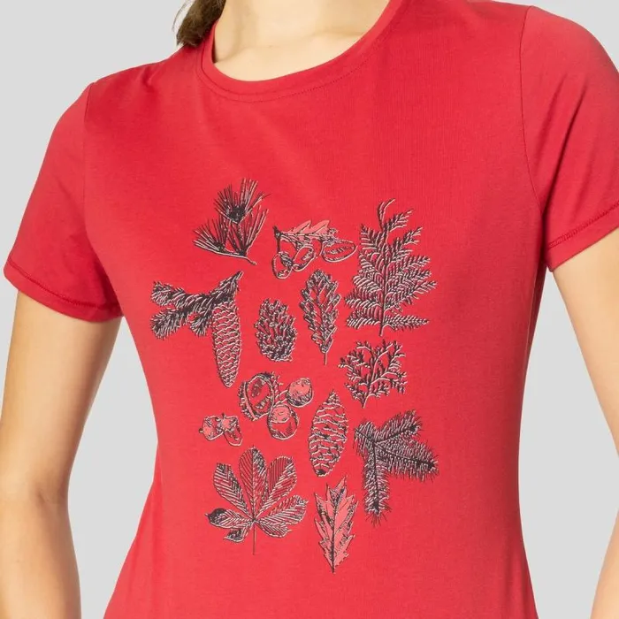 Odlo Tshirts and Polos The Kumano Forest TShirt American Beauty 8211 Women