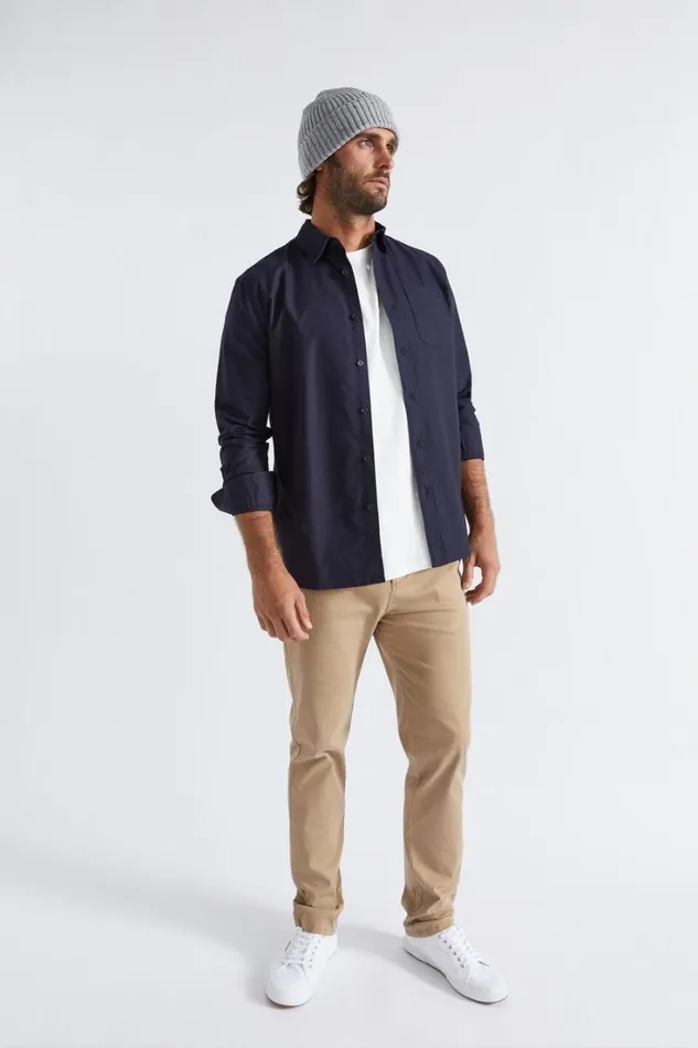 Pants Man Seed Heritage Standard Chino Almond