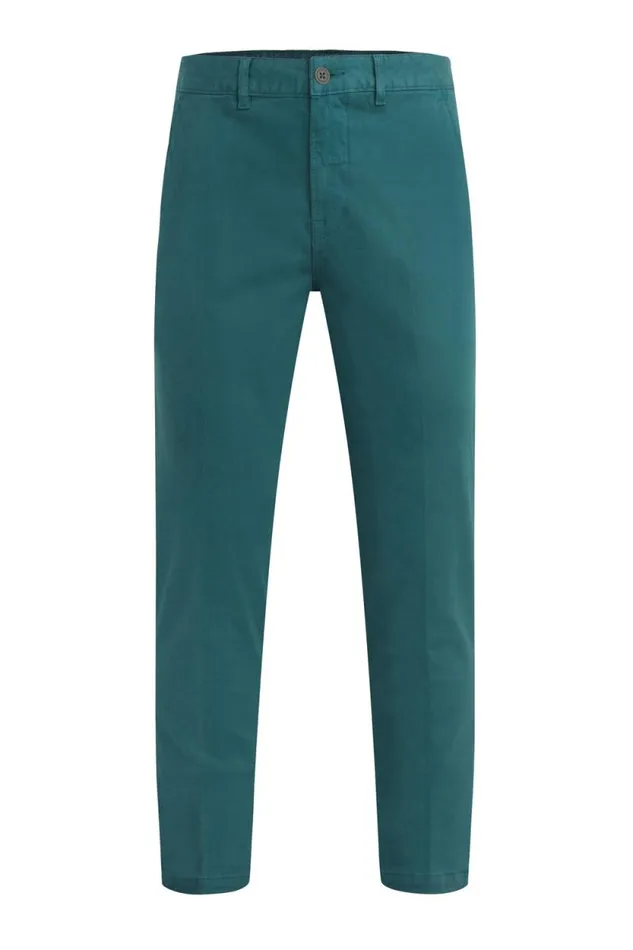 Pants Men Hudson Jeans Classic Slim Straight Chino Deep Teal Pants Men Hudson Jeans Classic Slim Straight Chino Deep Teal
