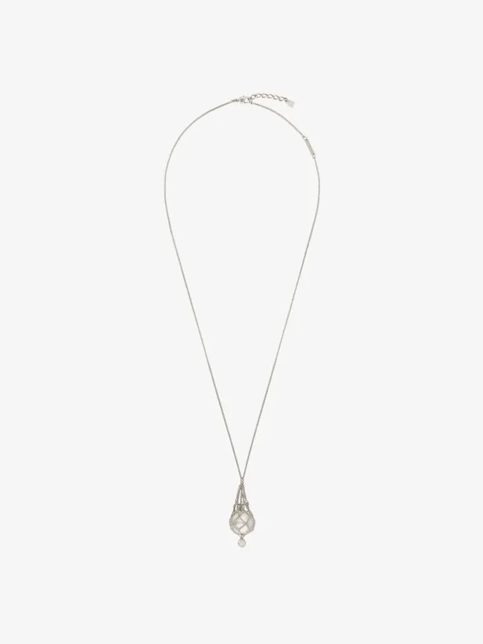 Pearling Necklace In Metal With Pearls And Crystals Whitesilvery Women Givenchy Jewelry Pearling Necklace In Metal With Pearls And Crystals Whitesilvery Women Givenchy Jewelry