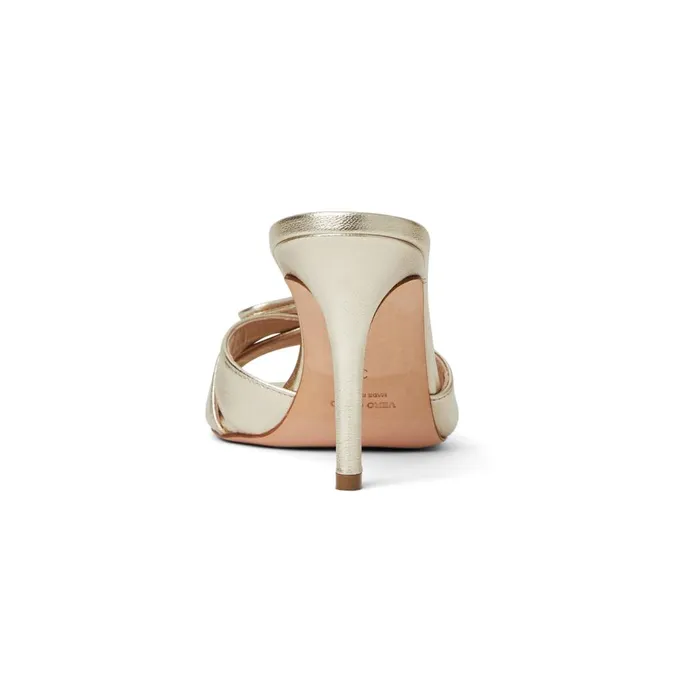 PEMA Pump GOLD METALLIC Women Bruno Magli Sandals and Slides