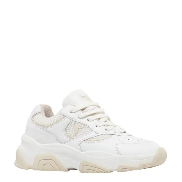 Platform Sneakers Women Windsor Smith GHOSTED WHITE BLONDE SNEAKERS Platform Sneakers Women Windsor Smith GHOSTED WHITE BLONDE SNEAKERS