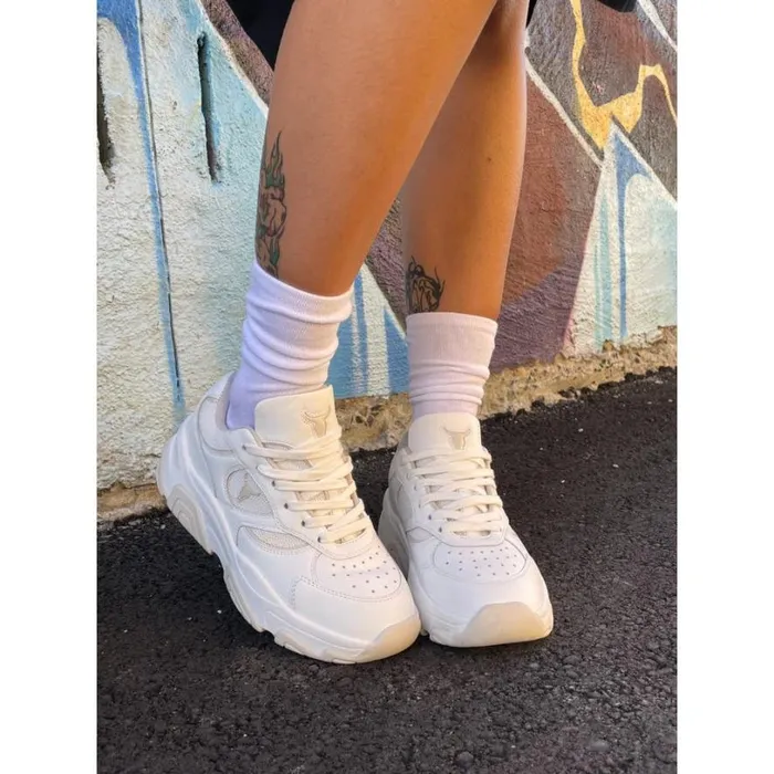 Platform Sneakers Women Windsor Smith GHOSTED WHITE BLONDE SNEAKERS Platform Sneakers Women Windsor Smith GHOSTED WHITE BLONDE SNEAKERS