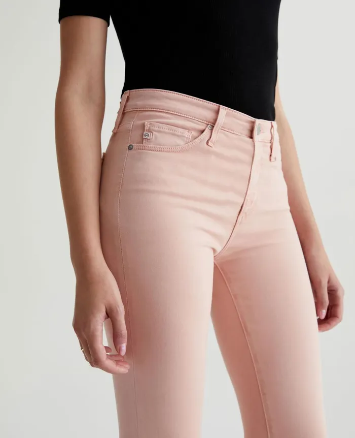 Prima Crop Sulfur Blush Paradise Women AG Jeans Pants Prima Crop Sulfur Blush Paradise Women AG Jeans Pants