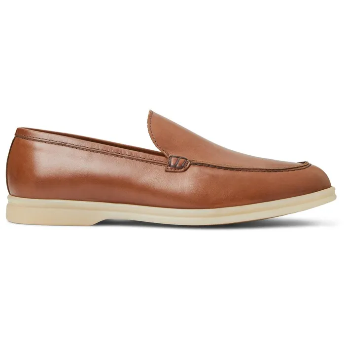 Primo Casual Slip On Loafer Cognac Leather Men Bruno Magli M BY BRUNO MAGLI Primo Casual Slip On Loafer Cognac Leather Men Bruno Magli M BY BRUNO MAGLI