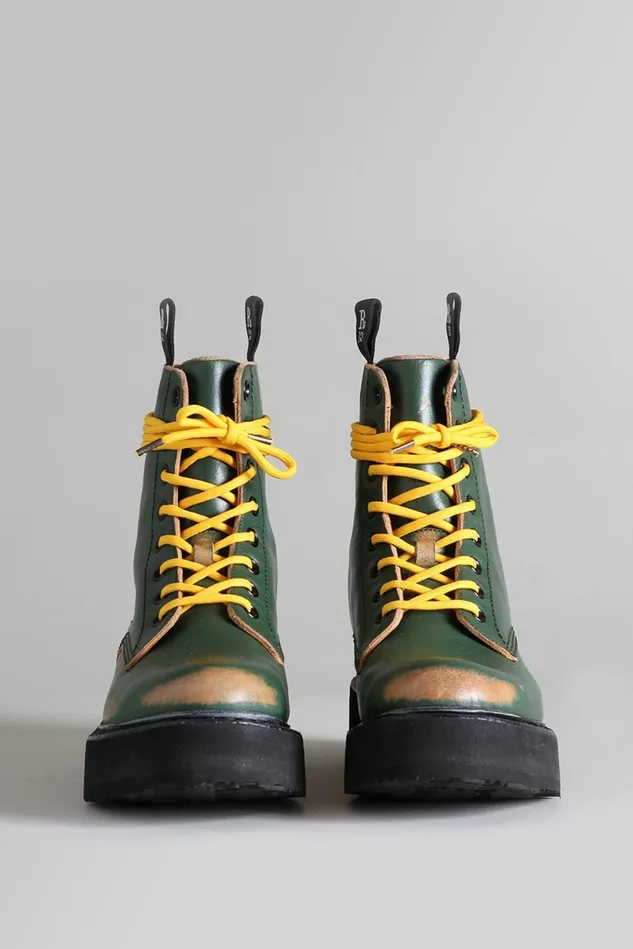 R13 Boots Men Single Stack Boot 8211 Hunter Green Remove R13 Boots Men Single Stack Boot 8211 Hunter Green Remove