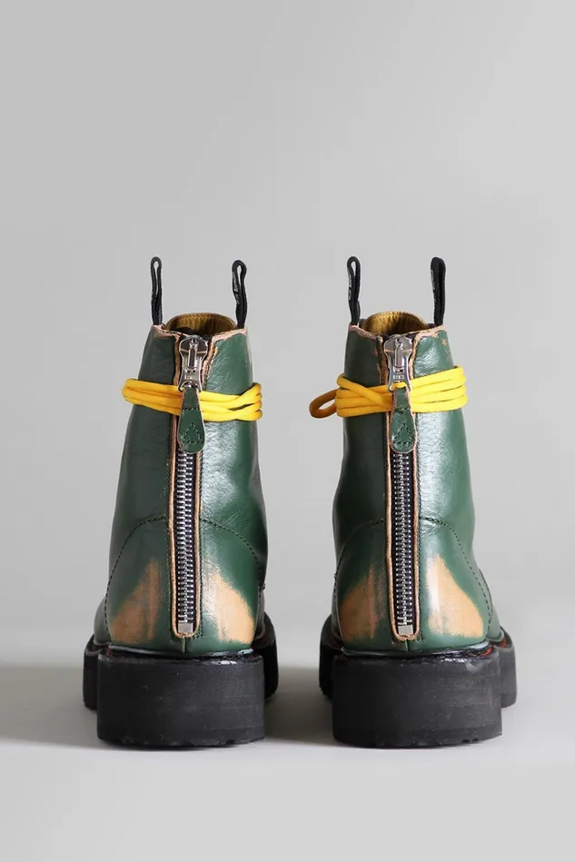 R13 Boots Men Single Stack Boot 8211 Hunter Green Remove R13 Boots Men Single Stack Boot 8211 Hunter Green Remove