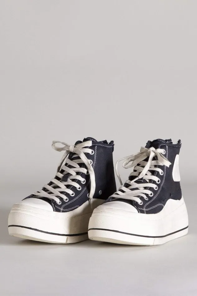 R13 Sneakers Women Kurt High Top Sneaker 8211 Black