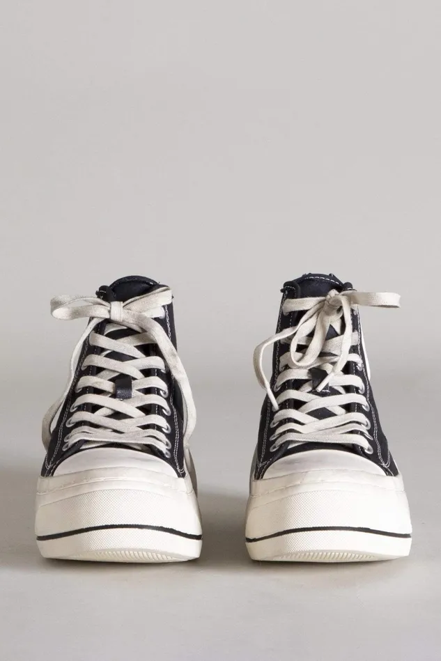R13 Sneakers Women Kurt High Top Sneaker 8211 Black