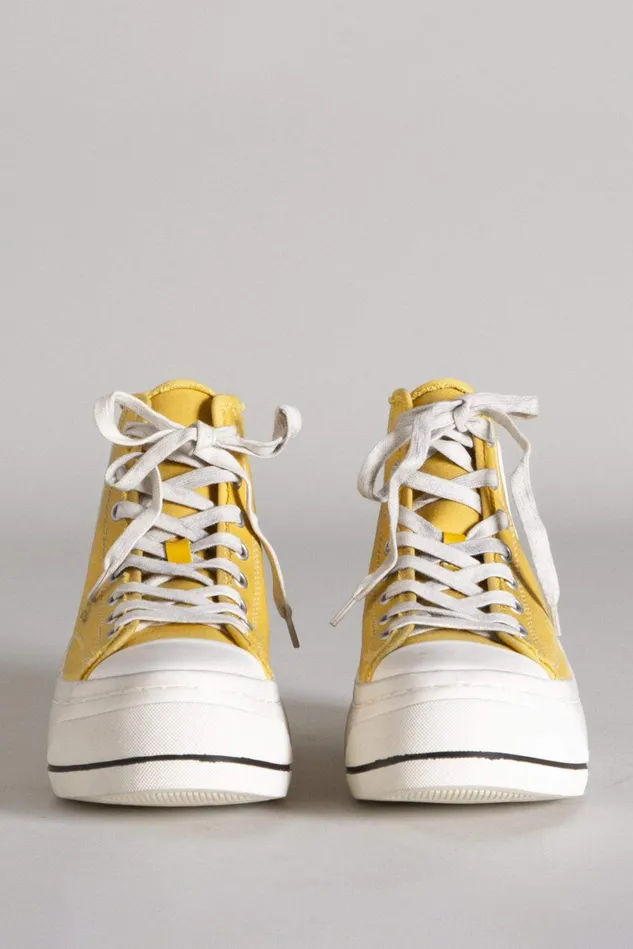 R13 Sneakers Women Kurt High Top Sneaker 8211 Gold