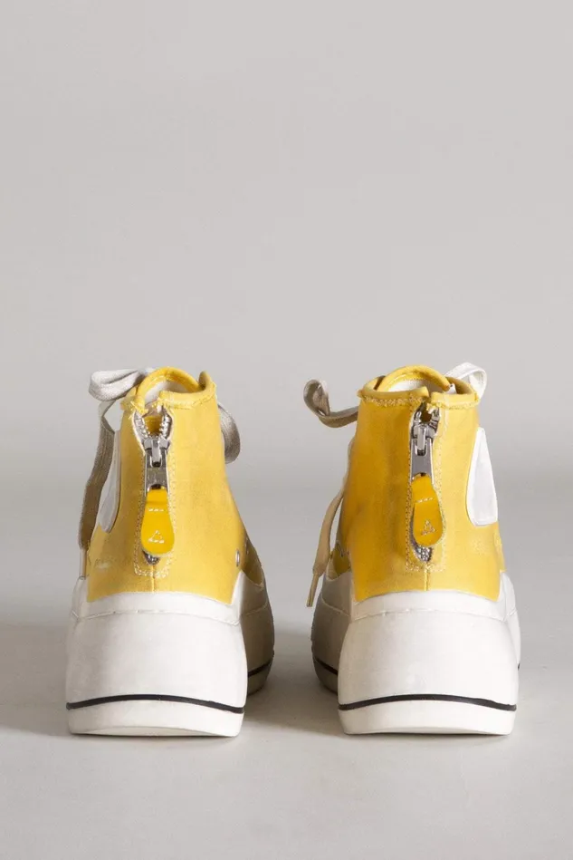 R13 Sneakers Women Kurt High Top Sneaker 8211 Gold