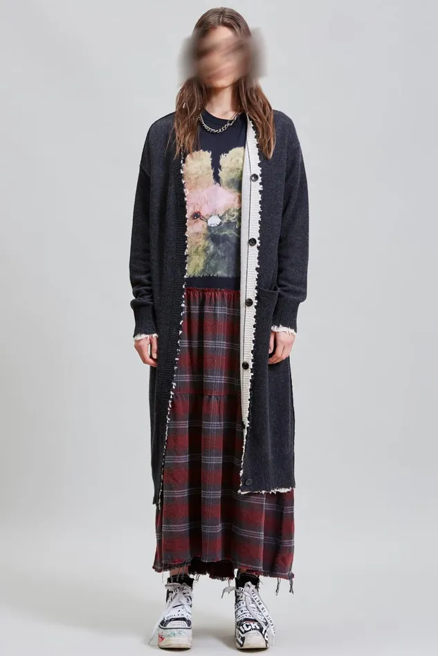 R13 Sweaters Women Reversible Long Cardigan