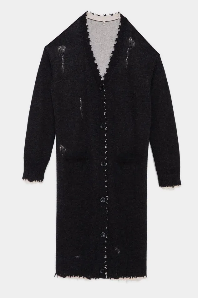 R13 Sweaters Women Reversible Long Cardigan