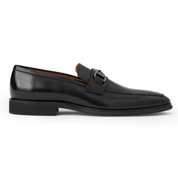 Raging Bit Leather LoaferBlack Men Bruno Magli Loafers and Slipons