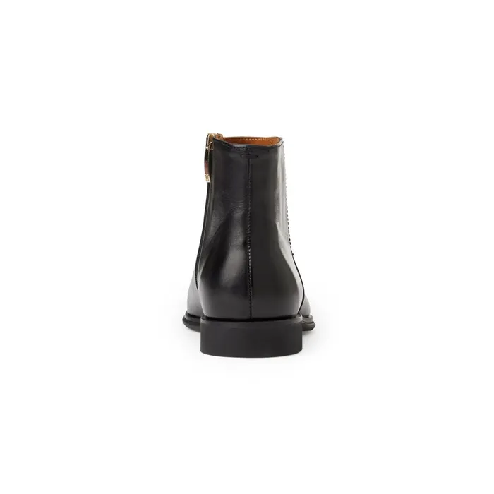 Raging Leather Side Zip BootBlack Men Bruno Magli Dress Shoes