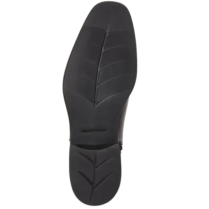 Raging Leather Side Zip BootBlack Men Bruno Magli Dress Shoes