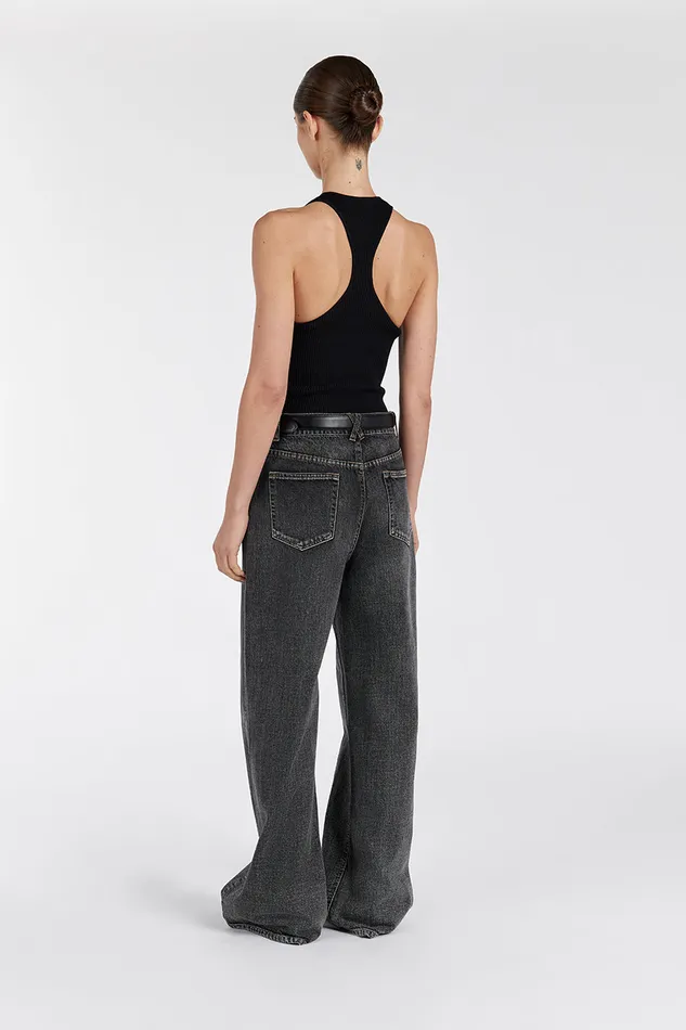 REAGAN 20 BLACK SLOUCHY JEAN Women DISSH Jeans