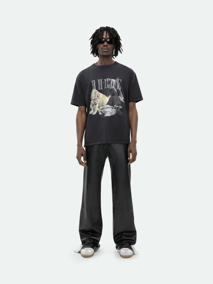 RHINESTONE HUNTING DOG TEE Men Rhude Tees