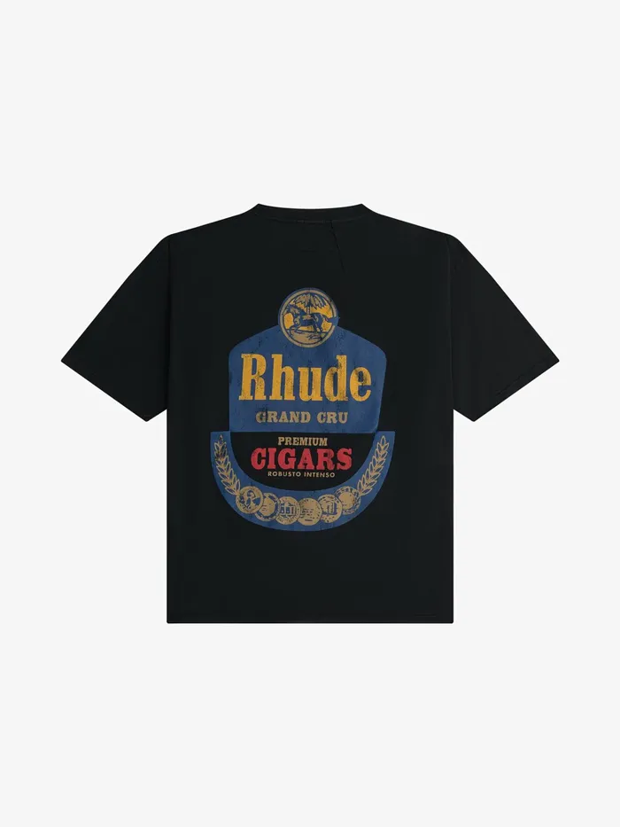 RHUDE GRAND CRU TEE Men Rhude Tees RHUDE GRAND CRU TEE Men Rhude Tees