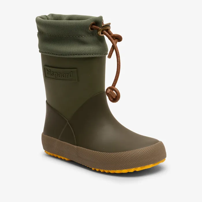 Rubber boots BABY nordic dark forest Green bisgaardshoes
