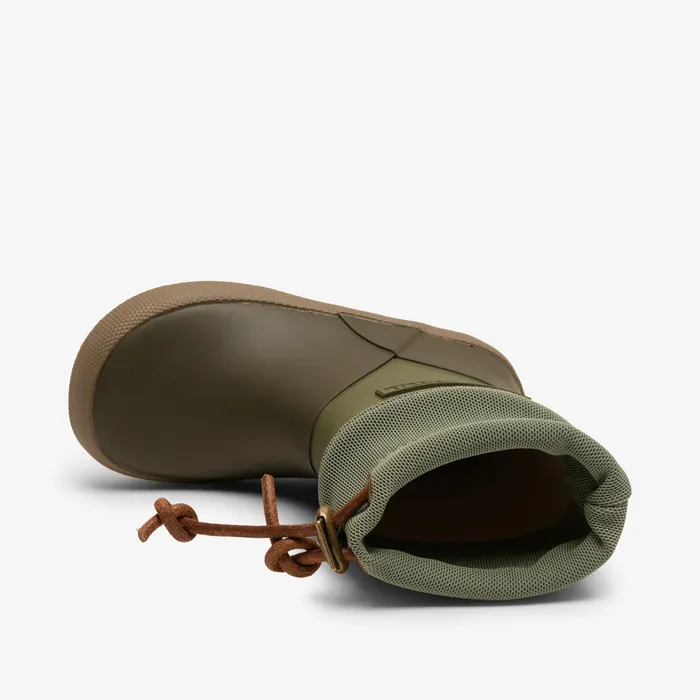 Rubber boots BABY nordic dark forest Green bisgaardshoes