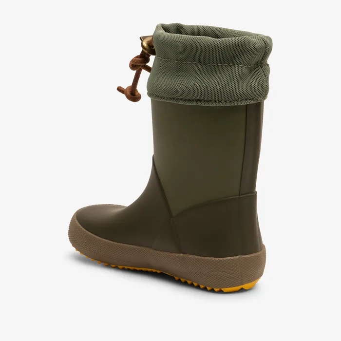 Rubber boots BABY nordic dark forest Green bisgaardshoes