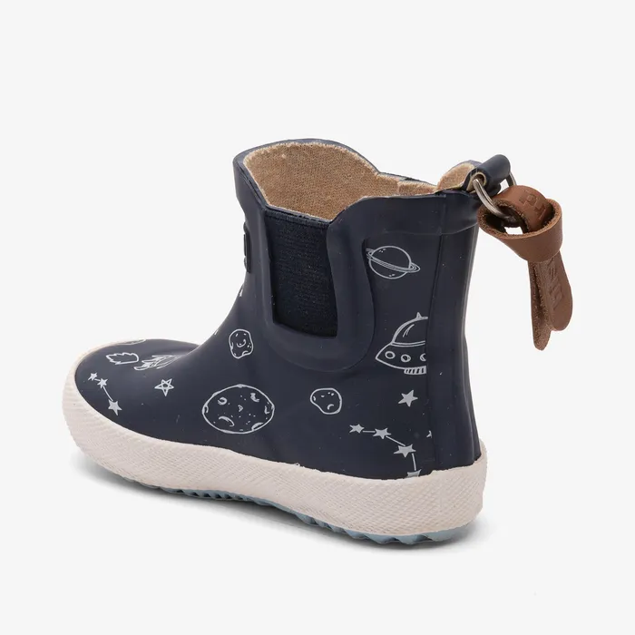 Rubber boots bisgaardshoes KIDS baby rubber to the moon Blue