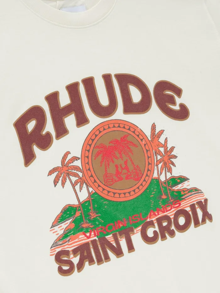 SAINT CROIX TEE Men Rhude Tees SAINT CROIX TEE Men Rhude Tees