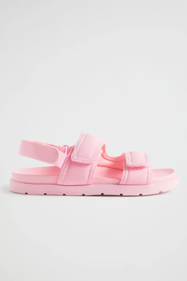 Sandals and Slides Girl Seed Heritage Padded Sandal Candy Pink