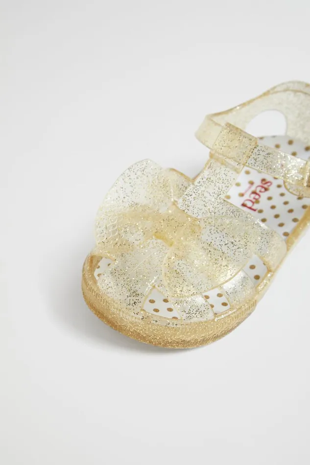 Sandals Baby Seed Heritage Butterfly Jelly Sandal Gold