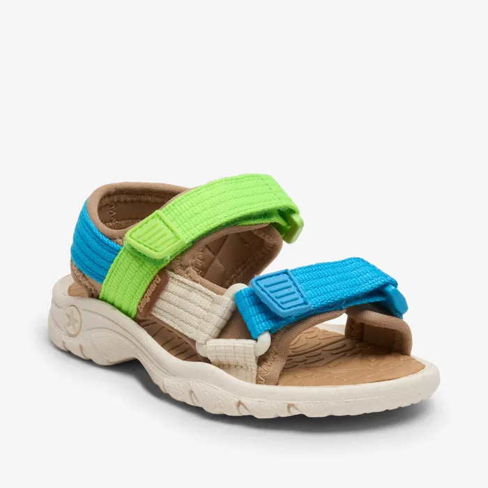 Sandals nico bright green Green bisgaardshoes BABY