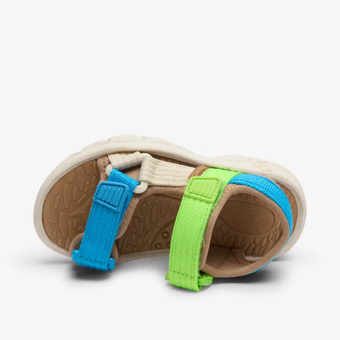 Sandals nico bright green Green bisgaardshoes BABY