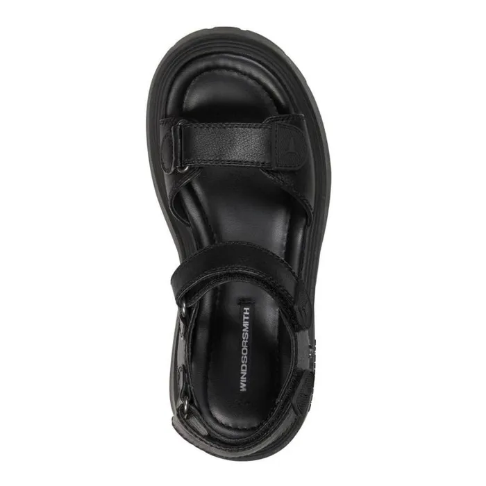 Sandals Women Windsor Smith CONFETTI BLACK CHUNKY SANDALS Sandals Women Windsor Smith CONFETTI BLACK CHUNKY SANDALS