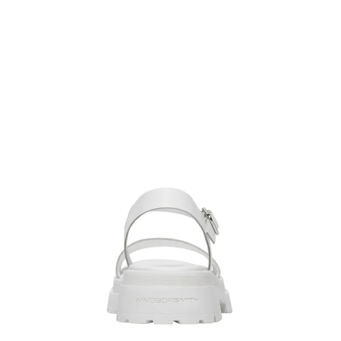 Sandals Women Windsor Smith LINGER WHITE LEATHER SANDALS Sandals Women Windsor Smith LINGER WHITE LEATHER SANDALS