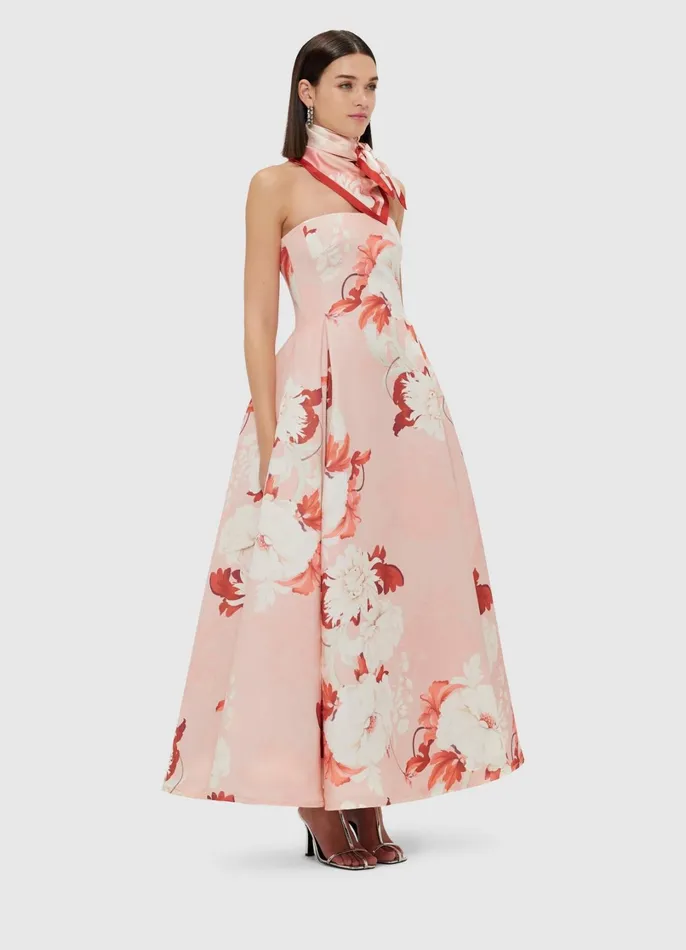 Scarves Women LEO LIN Small Scarf 8211 Peony Print