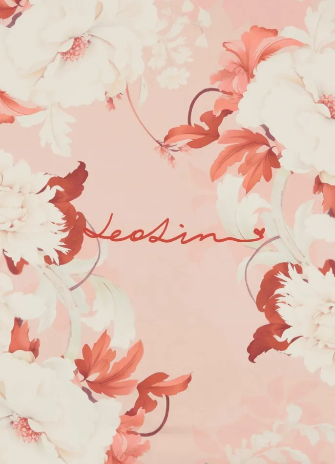 Scarves Women LEO LIN Small Scarf 8211 Peony Print