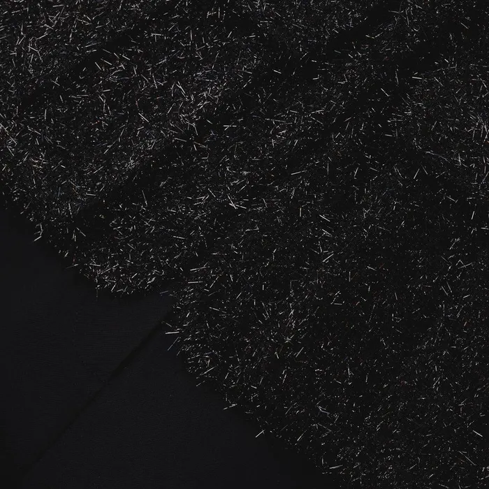 Self Portrait Bottoms Black Tinsel Boucle Jumpsuit 8211 Women