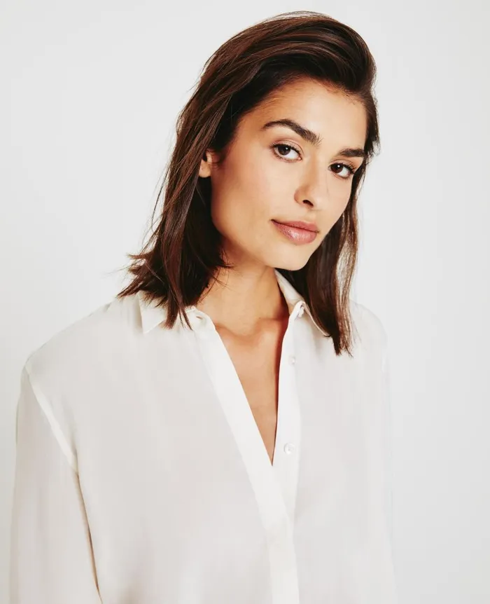 Shiela White Cream Women AG Jeans Tops and Shirts Shiela White Cream Women AG Jeans Tops and Shirts