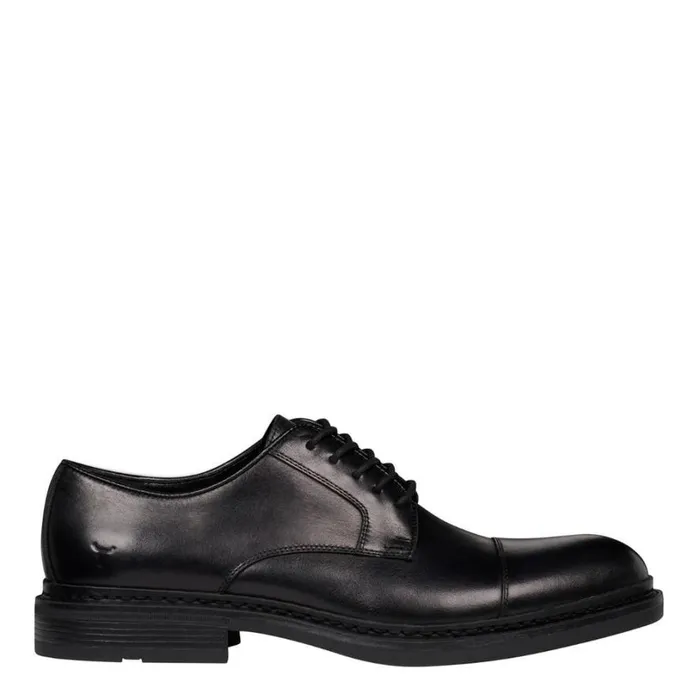 Shoes Men Windsor Smith MASSIMO BLACK LEATHER SHOES