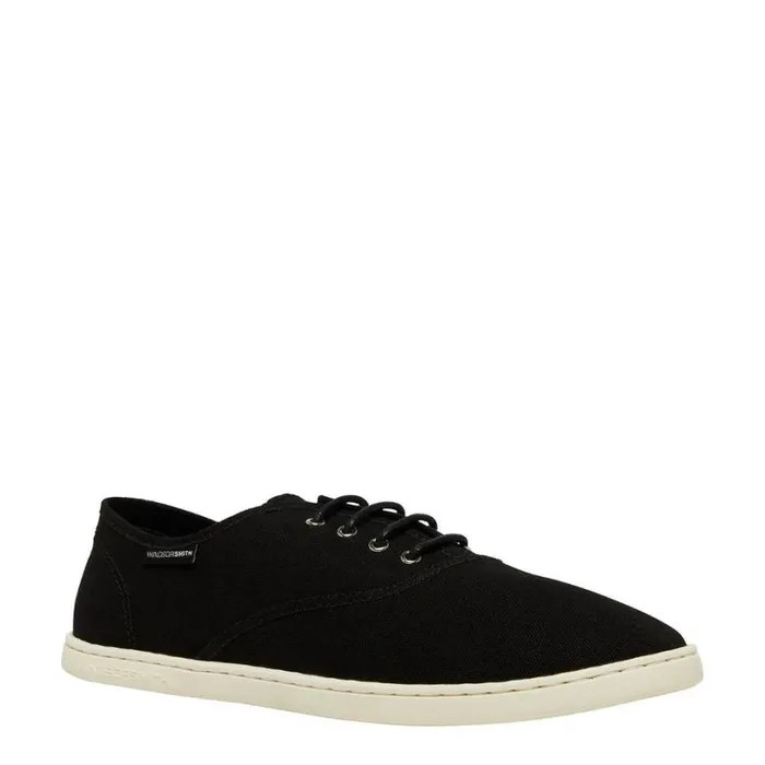 Shoes Men Windsor Smith STANLEY BLACK CANVAS SHOES Shoes Men Windsor Smith STANLEY BLACK CANVAS SHOES