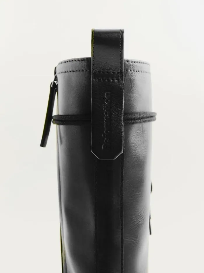 Shoes The Reformation Ada Combat Boot Black Leather