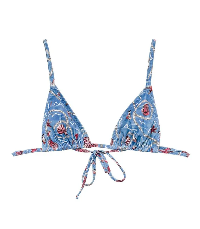 Shop CAPRI BIKINI TOP Liberty Solent Shores DEN Swimwear