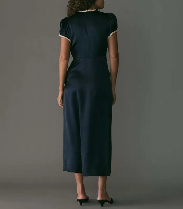Shop CERELIA DRESS Deep Navy DEN Dresses