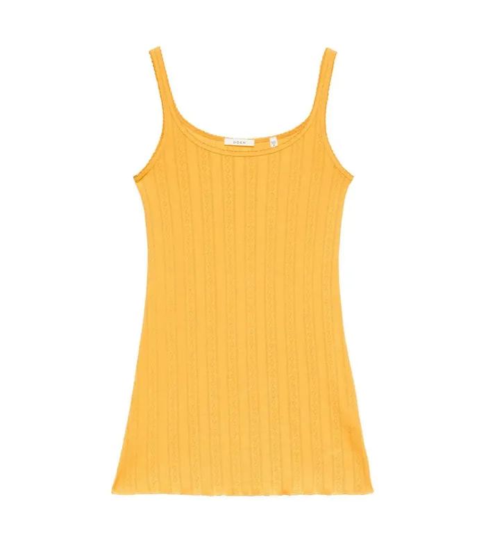 Shop CYNTHIA DRESS Jonquille Apolline Pointelle DEN Dresses