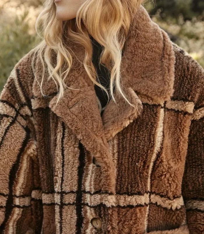 Shop EASTON COAT Charcoal Sierra Plaid DEN Jackets and Coats