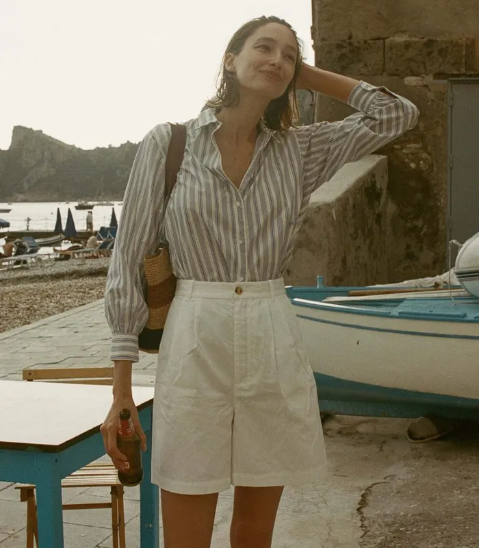 Shop HAVA TOP Indigo Sorrento Stripe DEN Tops
