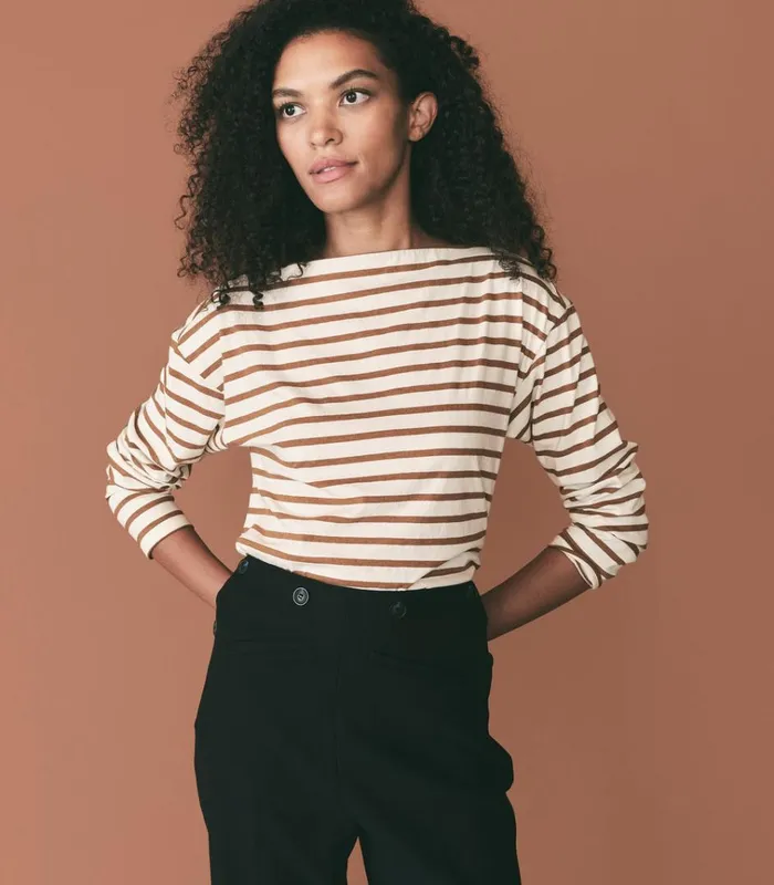 Shop IRENE TEE Terre Newport Stripe DEN Tees