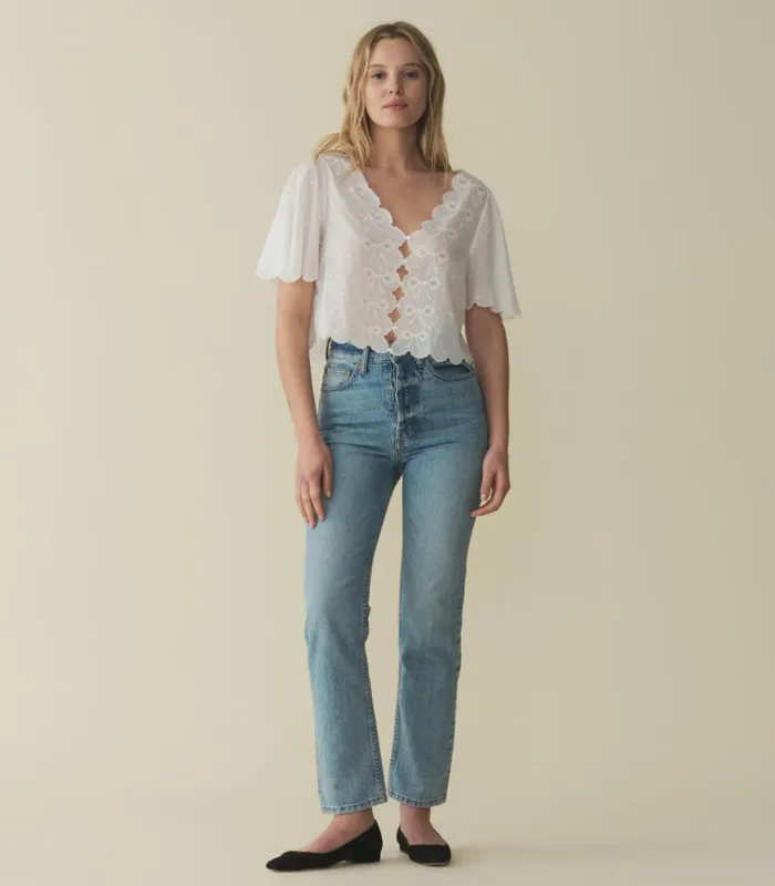 Shop KACY TOP Salt DEN Tops