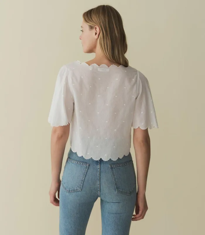 Shop KACY TOP Salt DEN Tops