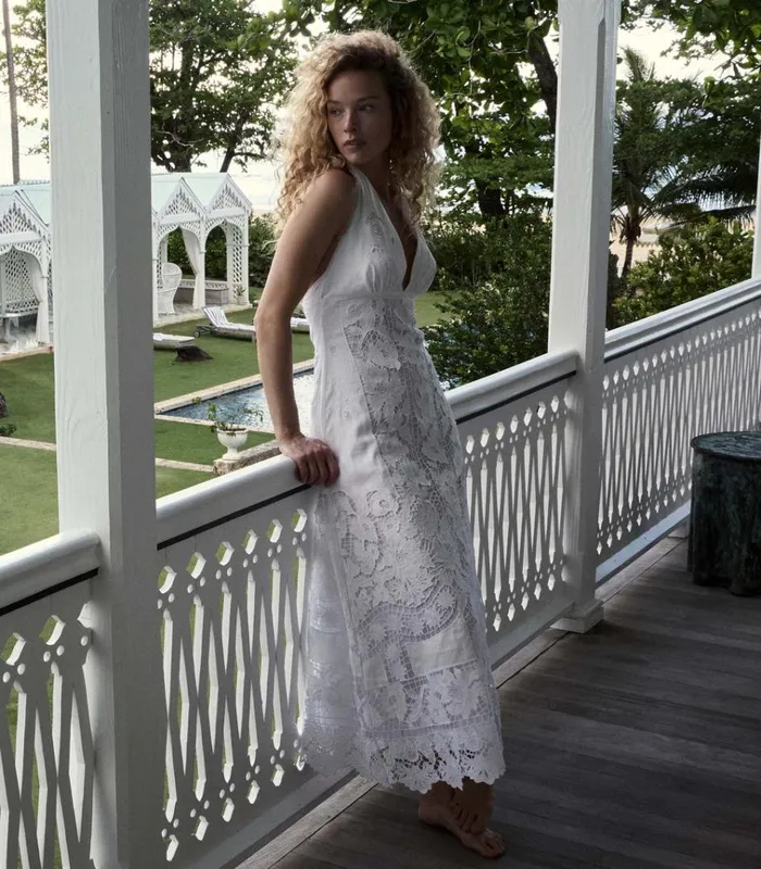 Shop MARIZA DRESS Salt DEN Dresses